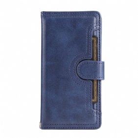 Nahkakotelo Samsung Galaxy S25 5g Edge Magneettinen Lompakko Ja Kaulanauha