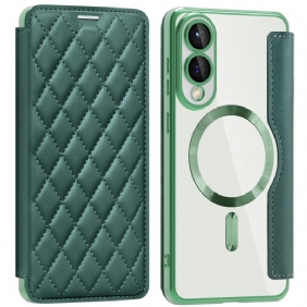 Nahkakotelo Samsung Galaxy S25 5g Edge Puhelinkuoret Tikattu Magsafe-yhteensopiva