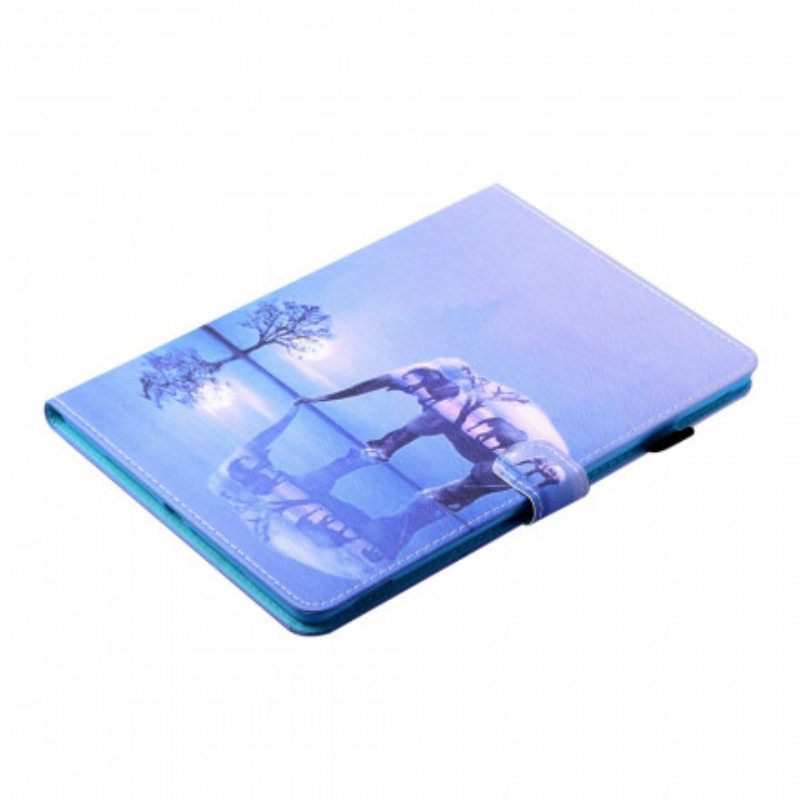 Flip Case Samsung Galaxy Tab A7 (2020) Elephant Art