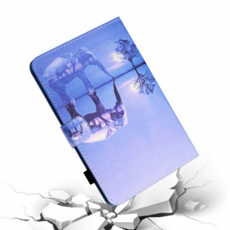 Flip Case Samsung Galaxy Tab A7 (2020) Elephant Art