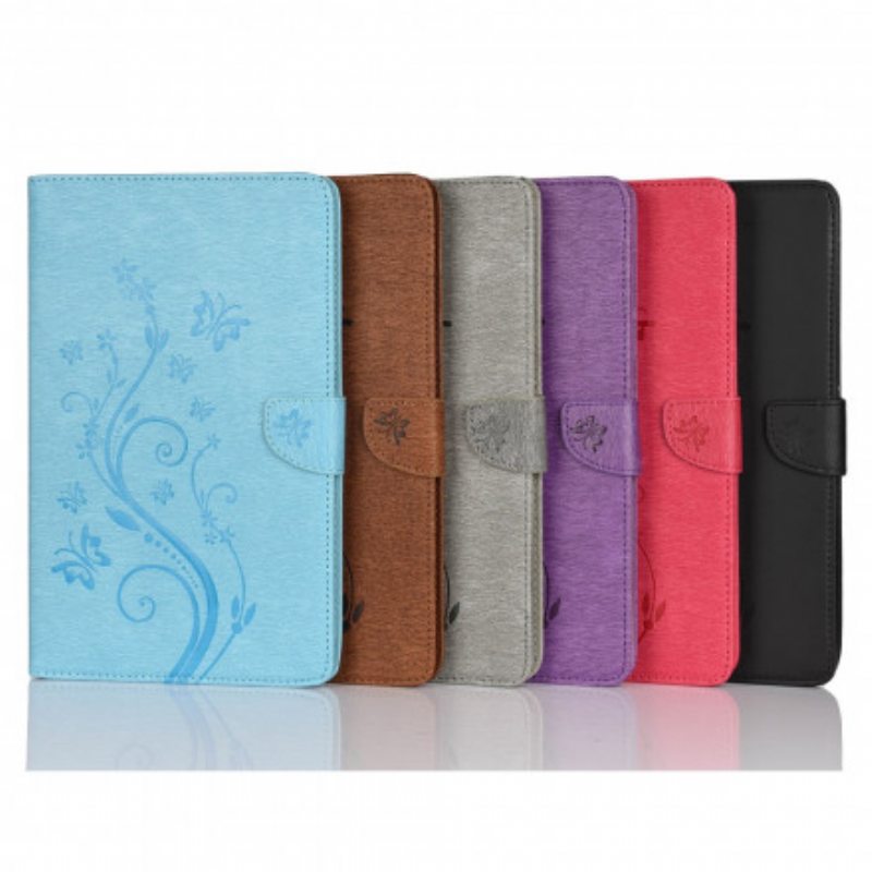 Flip Case Samsung Galaxy Tab A7 (2020) Kukkaperhoset