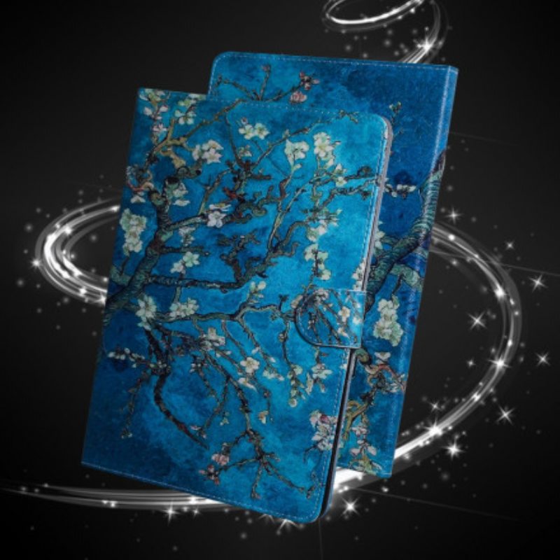 Flip Case Samsung Galaxy Tab A7 (2020) Kukkivat Oksat