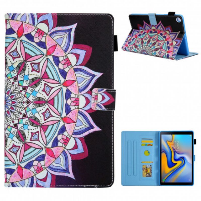 Kotelot Samsung Galaxy Tab A7 (2020) Graafinen Mandala