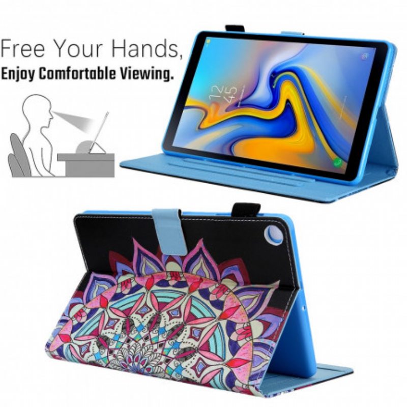 Kotelot Samsung Galaxy Tab A7 (2020) Graafinen Mandala