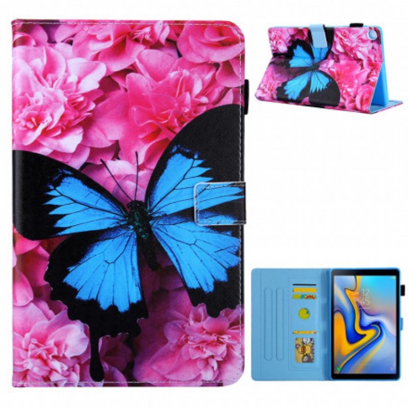 Kotelot Samsung Galaxy Tab A7 (2020) Kukkaperhonen