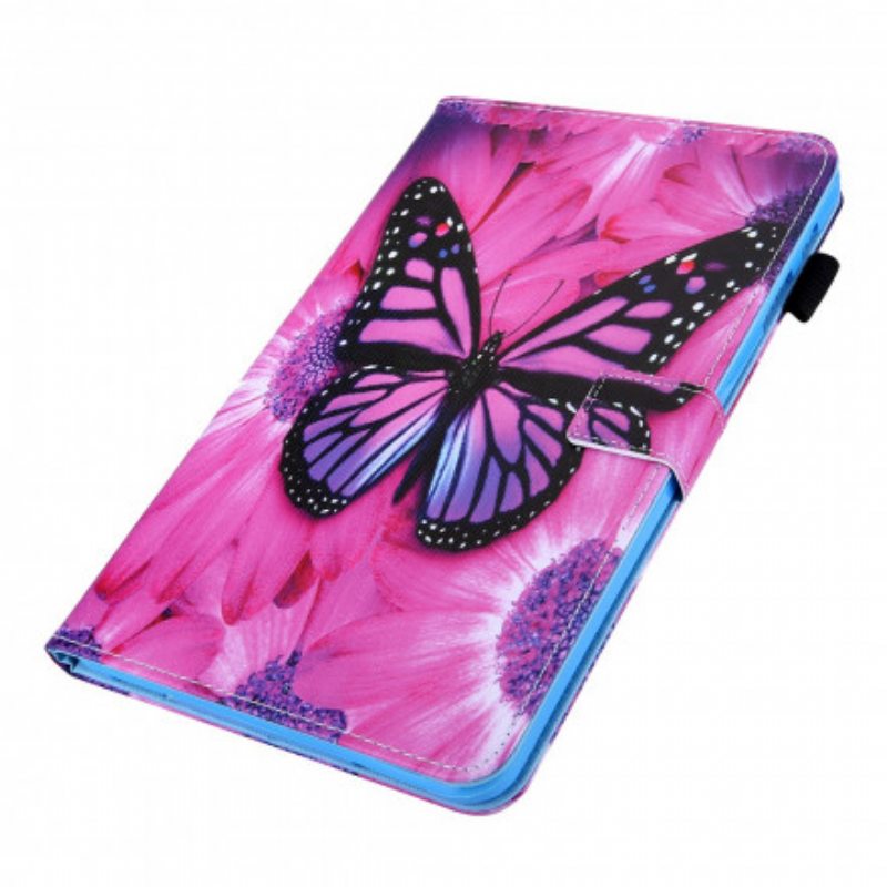 Kotelot Samsung Galaxy Tab A7 (2020) Kukkaperhonen