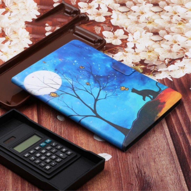 Kotelot Samsung Galaxy Tab A7 (2020) Puu Kuuhun Ja Aurinkoon