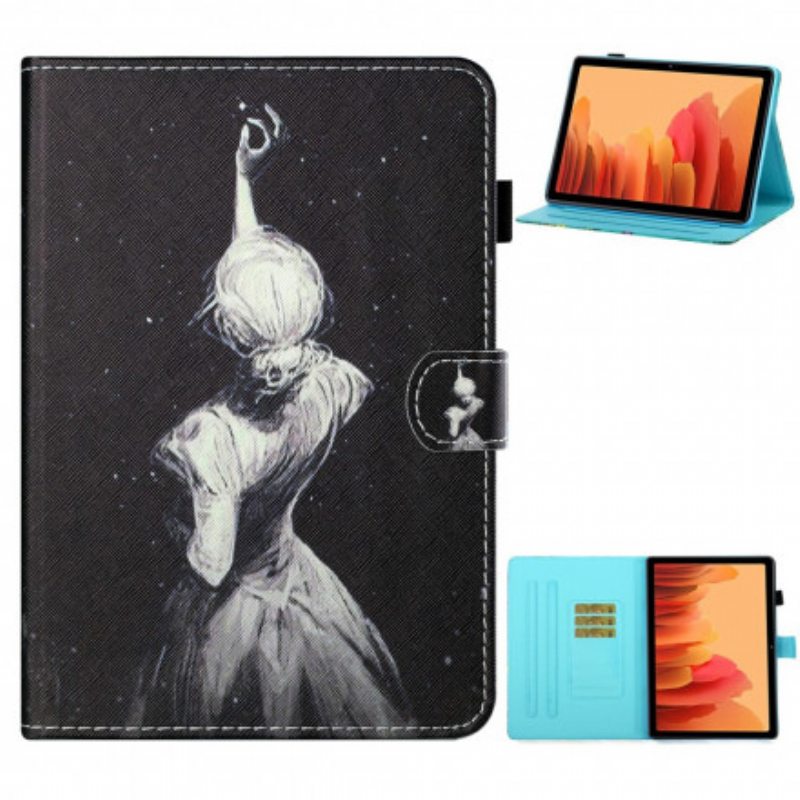 Kotelot Samsung Galaxy Tab A7 (2020) Tyttö Art