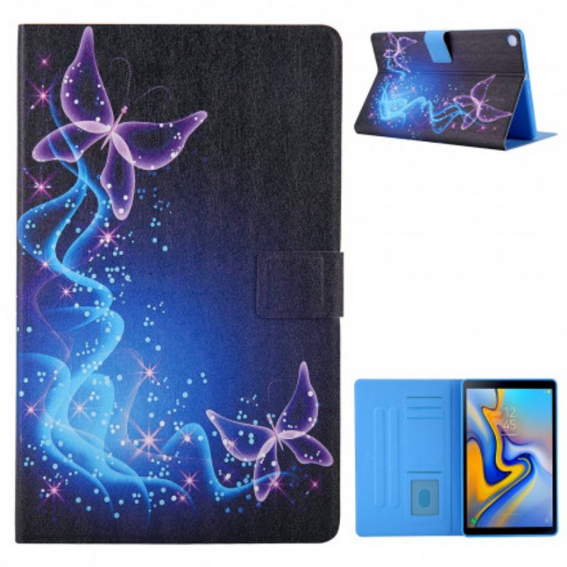 Kotelot Samsung Galaxy Tab A7 (2020) Värikkäitä Perhosia
