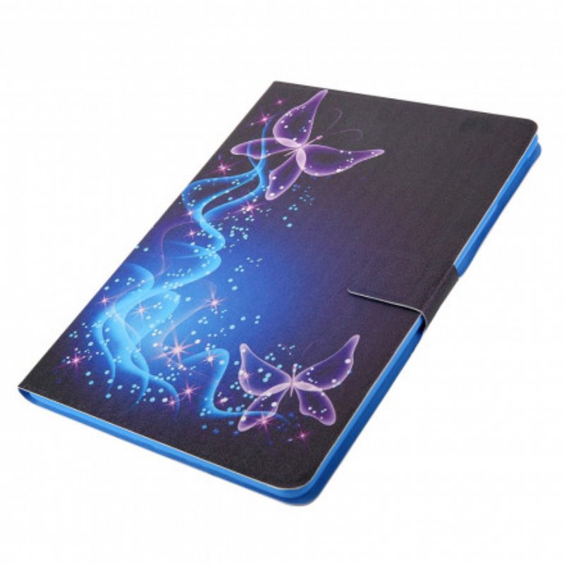 Kotelot Samsung Galaxy Tab A7 (2020) Värikkäitä Perhosia