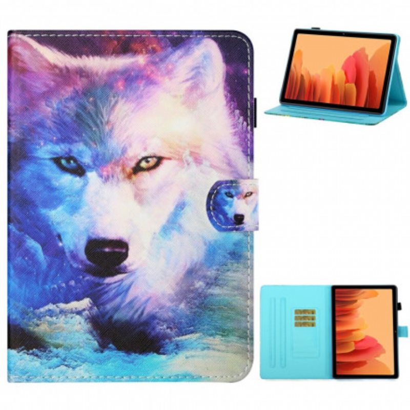 Kotelot Samsung Galaxy Tab A7 (2020) Wolf Art