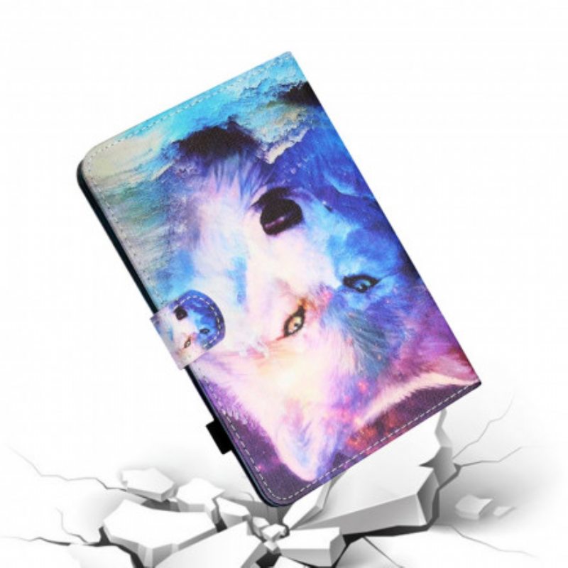 Kotelot Samsung Galaxy Tab A7 (2020) Wolf Art