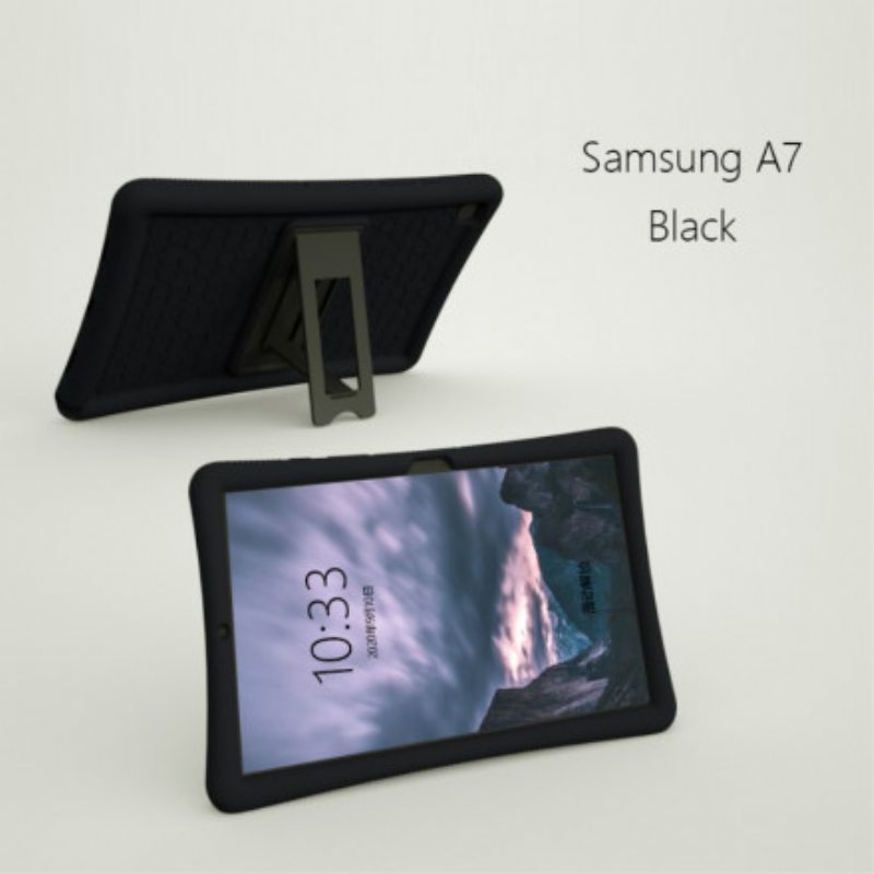 Kuori Samsung Galaxy Tab A7 (2020) Silikoninen Teline