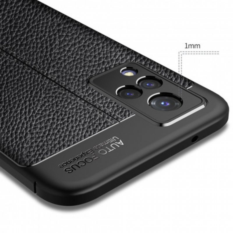 Kuori Vivo V21 5G Kaksilinjainen Litsi-nahkaefekti