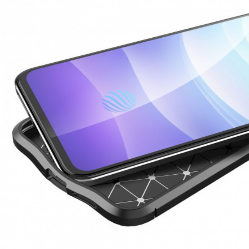 Kuori Vivo V21 5G Kaksilinjainen Litsi-nahkaefekti