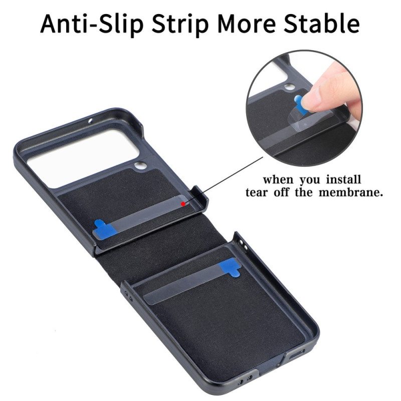 Kuori Samsung Galaxy Z Flip 4 Kotelot Flip Geometriset Linjat