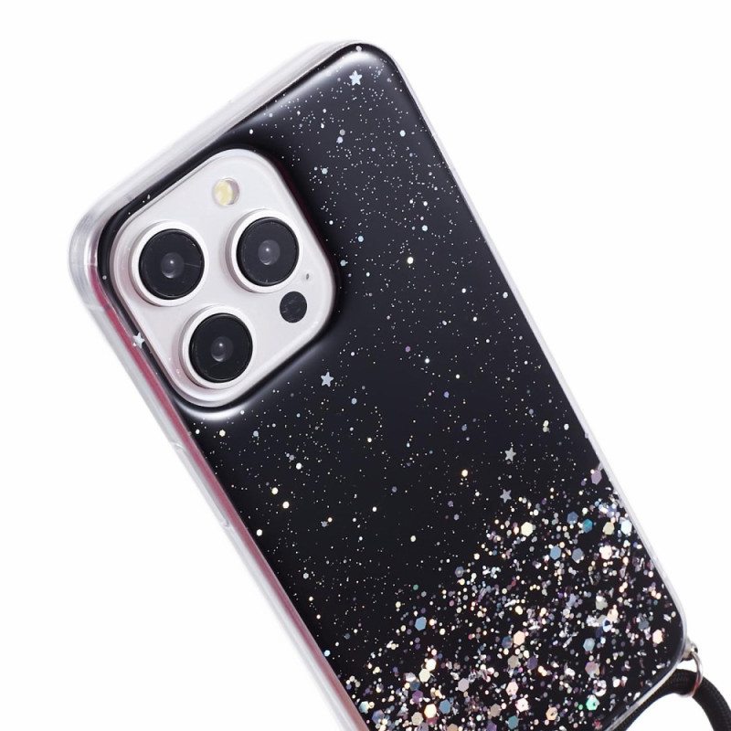 Kuori iPhone 16 Pro Max Paljetoitu Johto