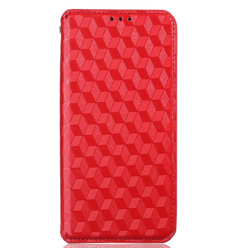 Puhelinkuoret Oppo Reno 6 Pro 5G Kotelot Flip 3d Kuutiot