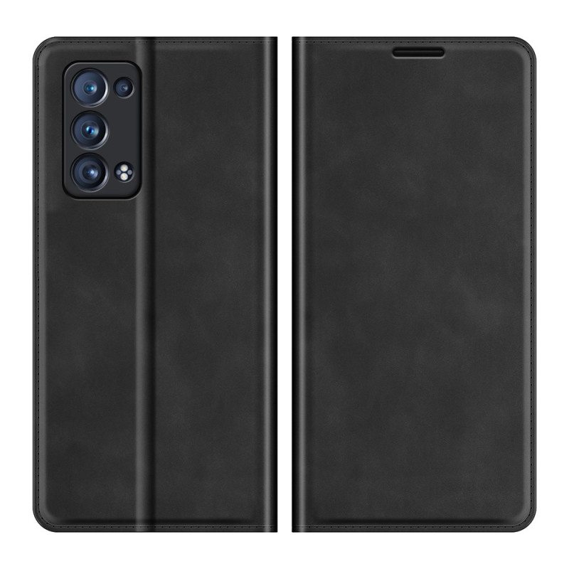 Puhelinkuoret Oppo Reno 6 Pro 5G Kotelot Flip Ihokosketuspehmeys