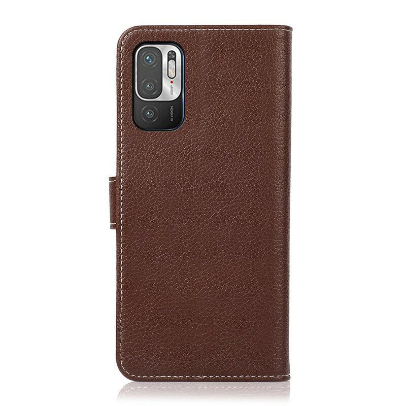Kotelot Xiaomi Redmi Note 10 5G Litsi Tekstuuri