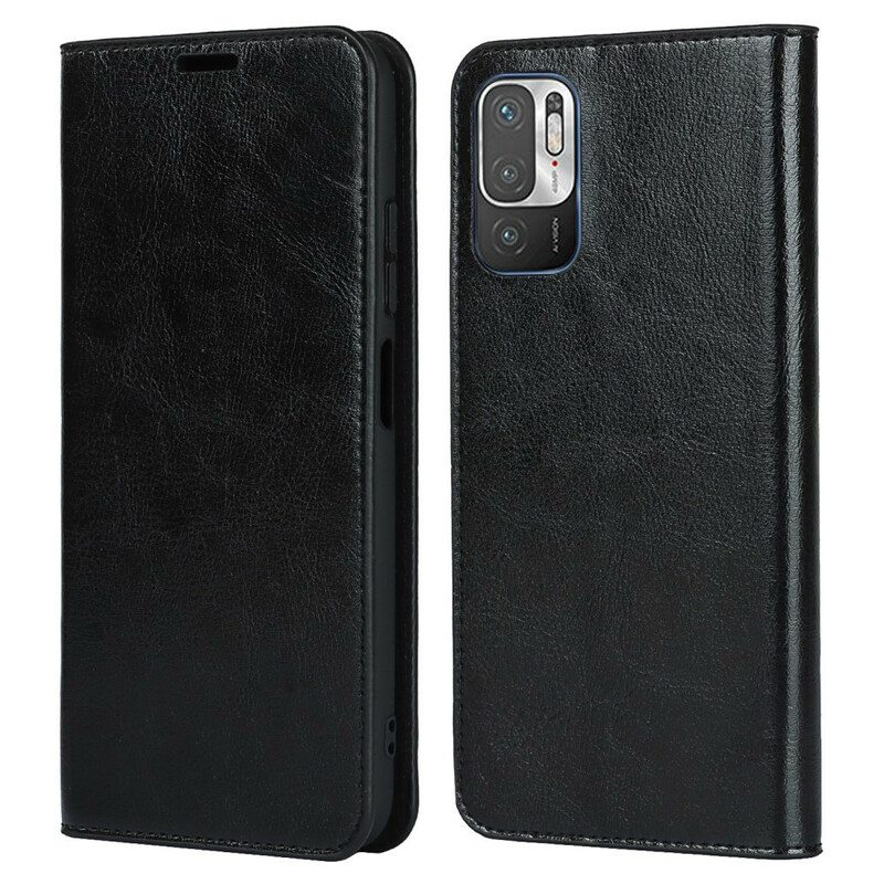 Puhelinkuoret Xiaomi Redmi Note 10 5G Kotelot Flip Aito Nahka
