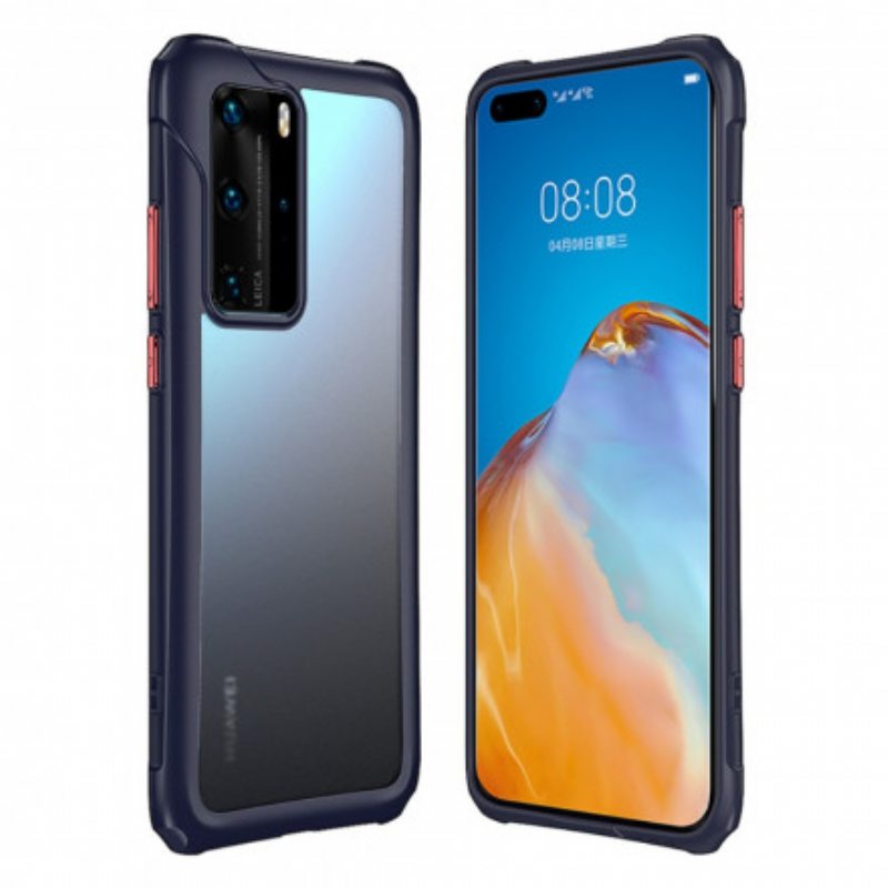 Kuori Huawei P40 Pro Läpinäkyvä Matta Leeu Design