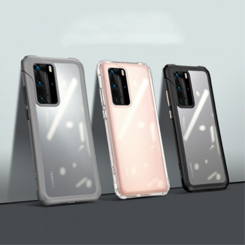 Kuori Huawei P40 Pro Läpinäkyvä Matta Leeu Design