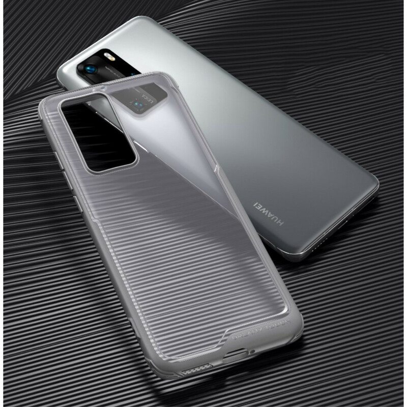 Kuori Huawei P40 Pro Leeu Hybridi Viistetyt Reunat