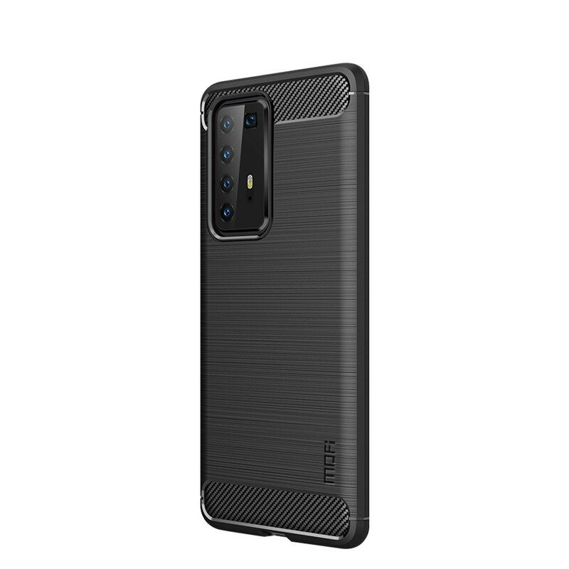 Kuori Huawei P40 Pro Mofi Harjattu Hiilikuitu
