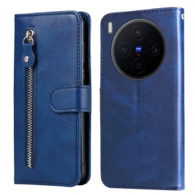 Kotelot Vivo X300 Vetoketjullinen Tasku Suojakuori