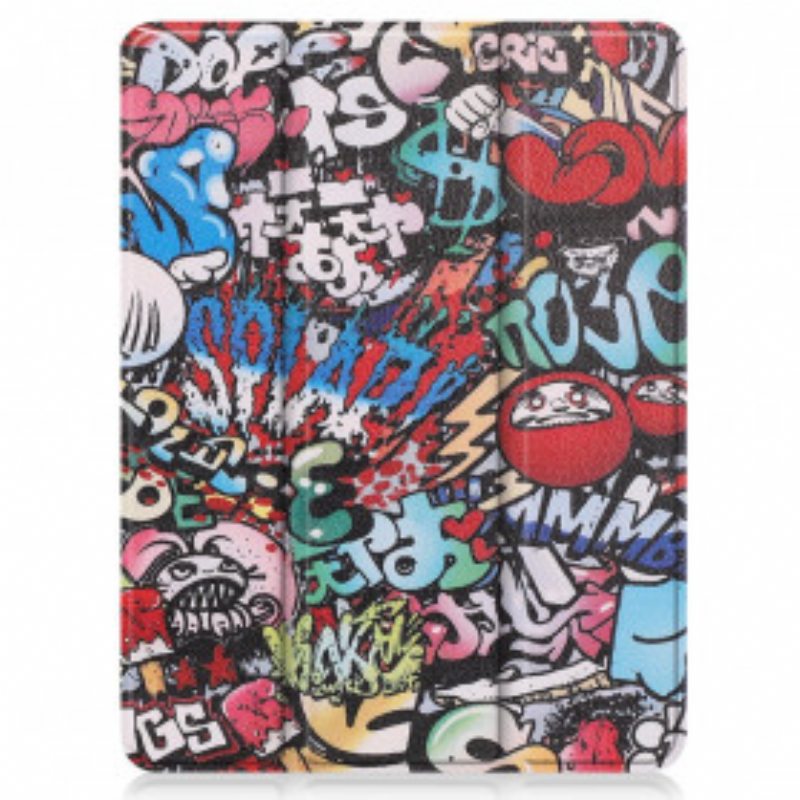 Puhelinkuoret iPad Pro 12.9" (2021) Graffiti-kynäpidike