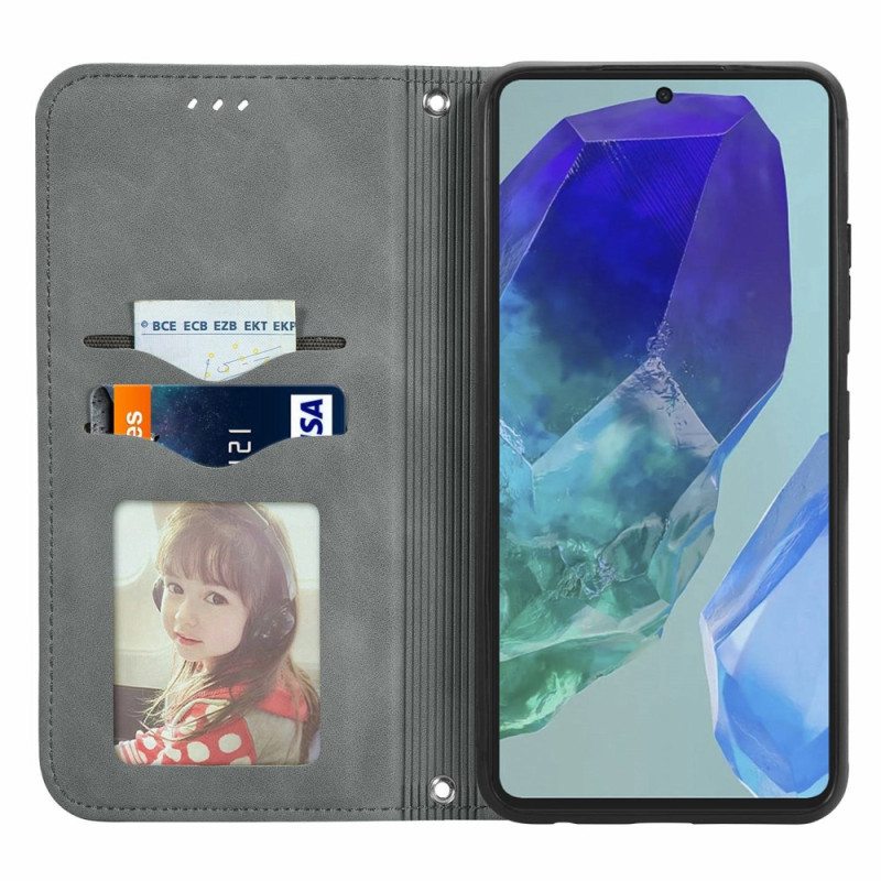 Nahkakotelo Samsung Galaxy A16 5g Mokkanahka