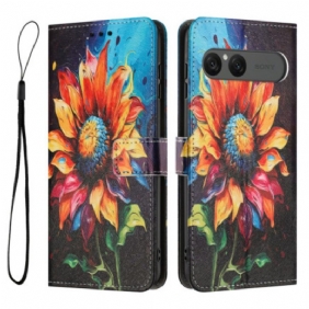 Kotelot Sony Xperia 10 Vii Auringonkukat