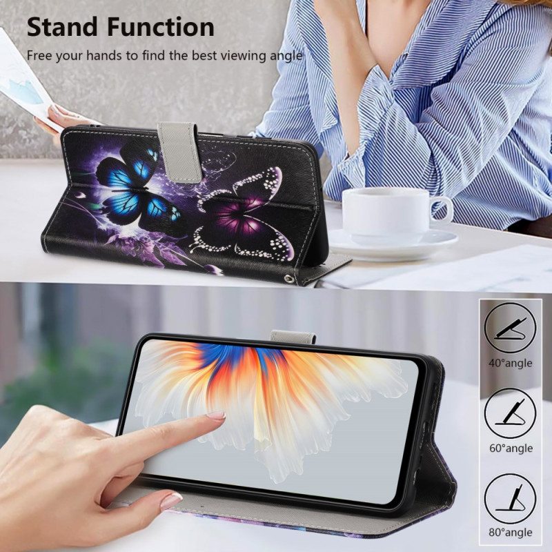 Kotelot Sony Xperia 10 Vii Puhelinkuoret Kaksi Perhosta