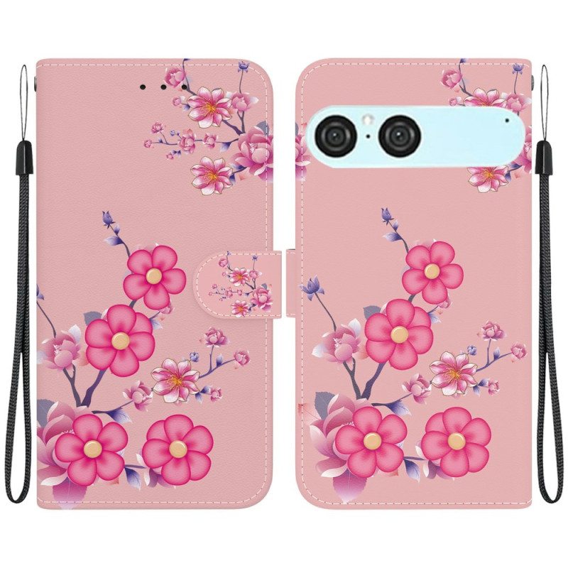 Kotelot Sony Xperia 10 Vii Puhelinkuoret Sakura-kuvio