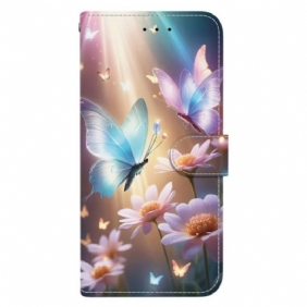 Kotelot Sony Xperia 10 Vii Puhelinkuoret Valaistuja Perhosia