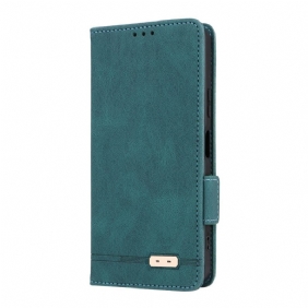 Kuoret Sony Xperia 10 Vii Retro Mokkanahkakuvio