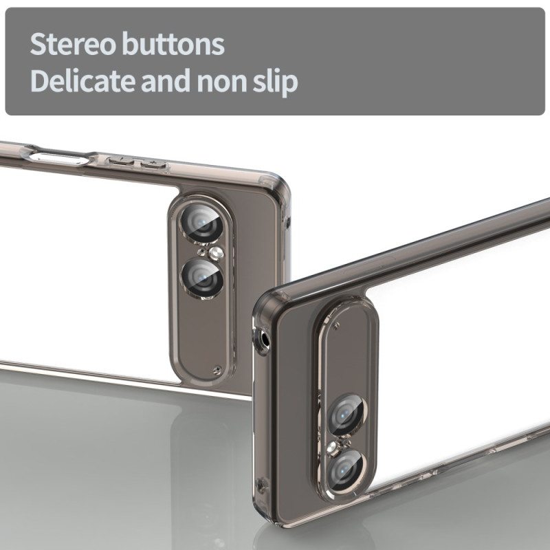 Kuori Sony Xperia 10 Vii Kirkas Silikoni