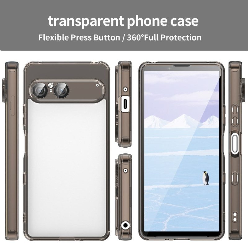 Kuori Sony Xperia 10 Vii Kirkas Silikoni