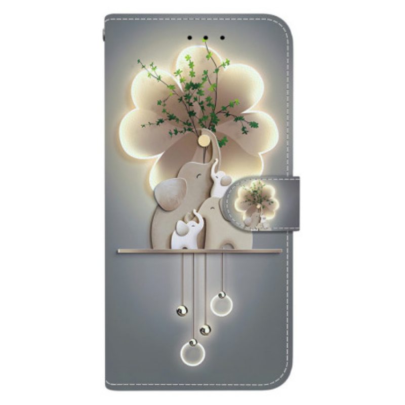 Nahkakotelo Sony Xperia 10 Vii Norsu