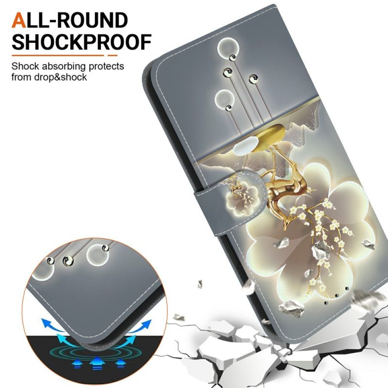 Nahkakotelo Sony Xperia 10 Vii Peurat