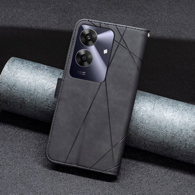 Kotelot Realme Note 60 Geometrisia Kuvioita Binfen Color Suojakuori