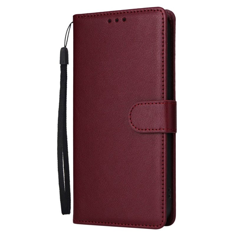 Kotelot Realme Note 60 Puhelinkuoret Yksivärinen Tekonahka