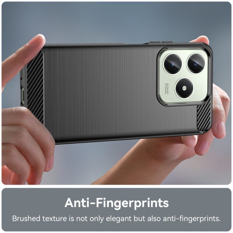 Kuori Realme Note 60 Harjattu Hiilikuitu