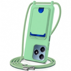 Kuori Realme Note 60 Korttikotelo Suojakuori