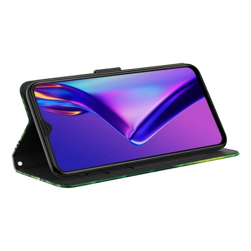 Kotelot Oppo A94 5G Panda Kaulanauhalla
