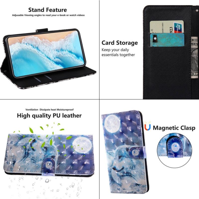 Kotelot Oppo A94 5G Susi Kaulanauhan Kanssa