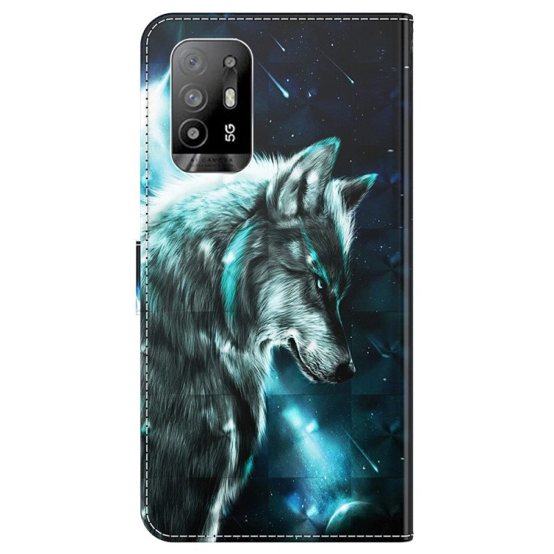Kotelot Oppo A94 5G Susi Kaulanauhan Kanssa