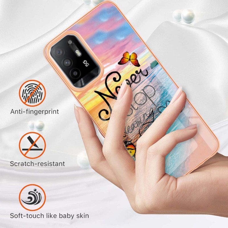 Kuori Oppo A94 5G Älä Koskaan Lopeta Unelmoimista