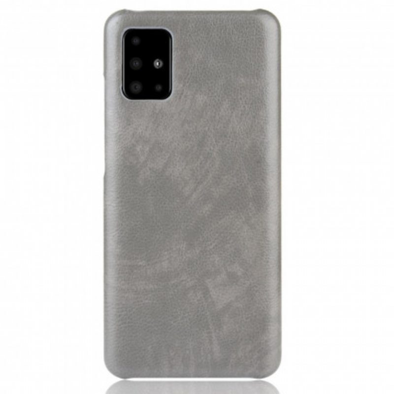Kuori Samsung Galaxy A71 5G Litsi-nahkaefekti